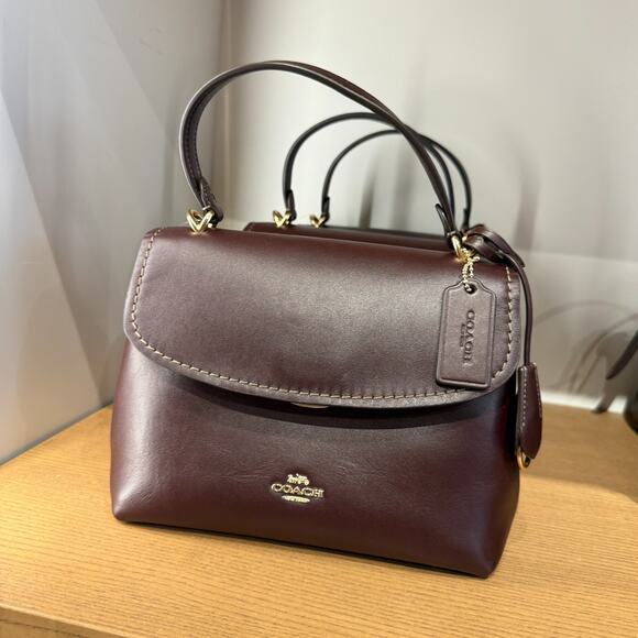 Coach Emory Top Handle Bag CCE54 smooth leather/Espresso - Picture 13 of 13